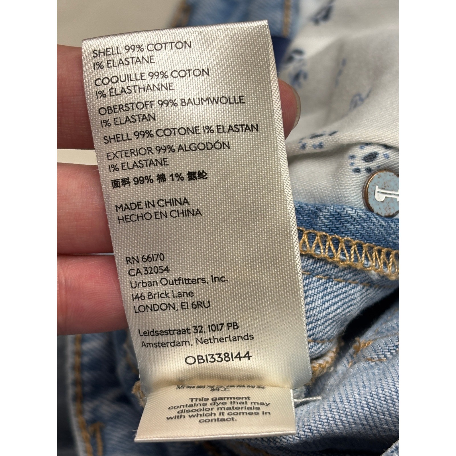 Pilcro The Vintage Straight Jeans Light Wash Southwestern Side Stripe Womens 25
