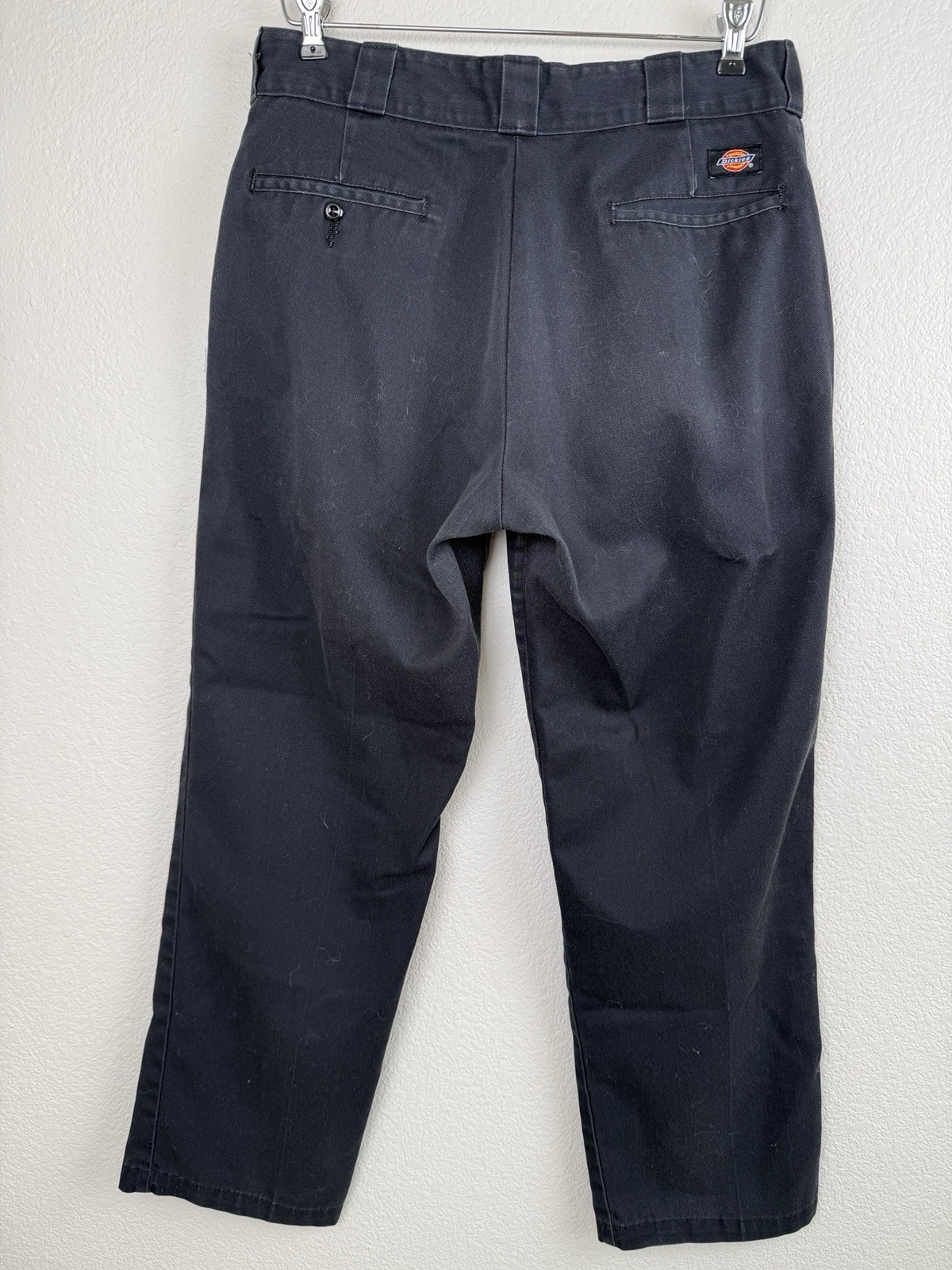 Dickies 874 Original Fit Work Pants in Black, Size 34×30