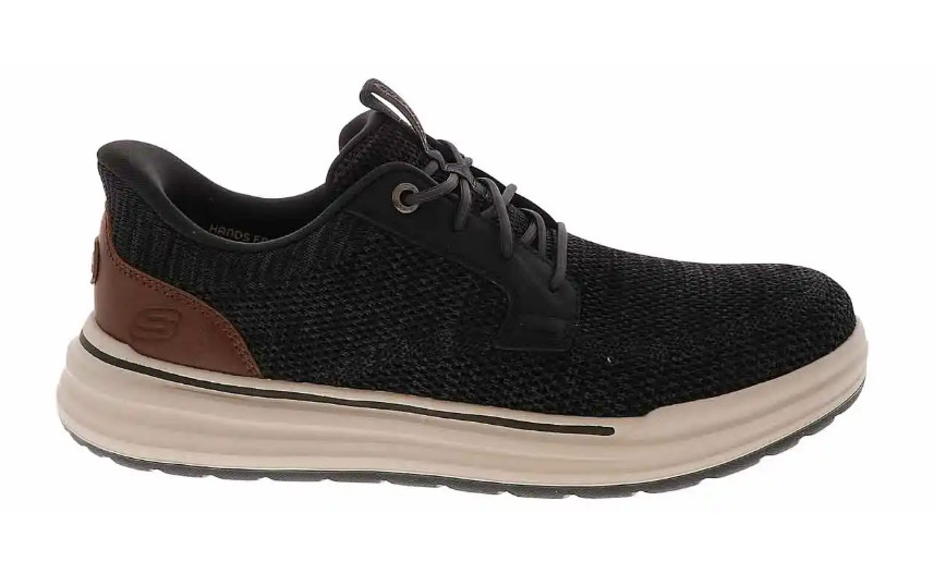 Skechers Slip-ins Relaxed Fit Sterling Ramone Men’s Shoes Black Authentic