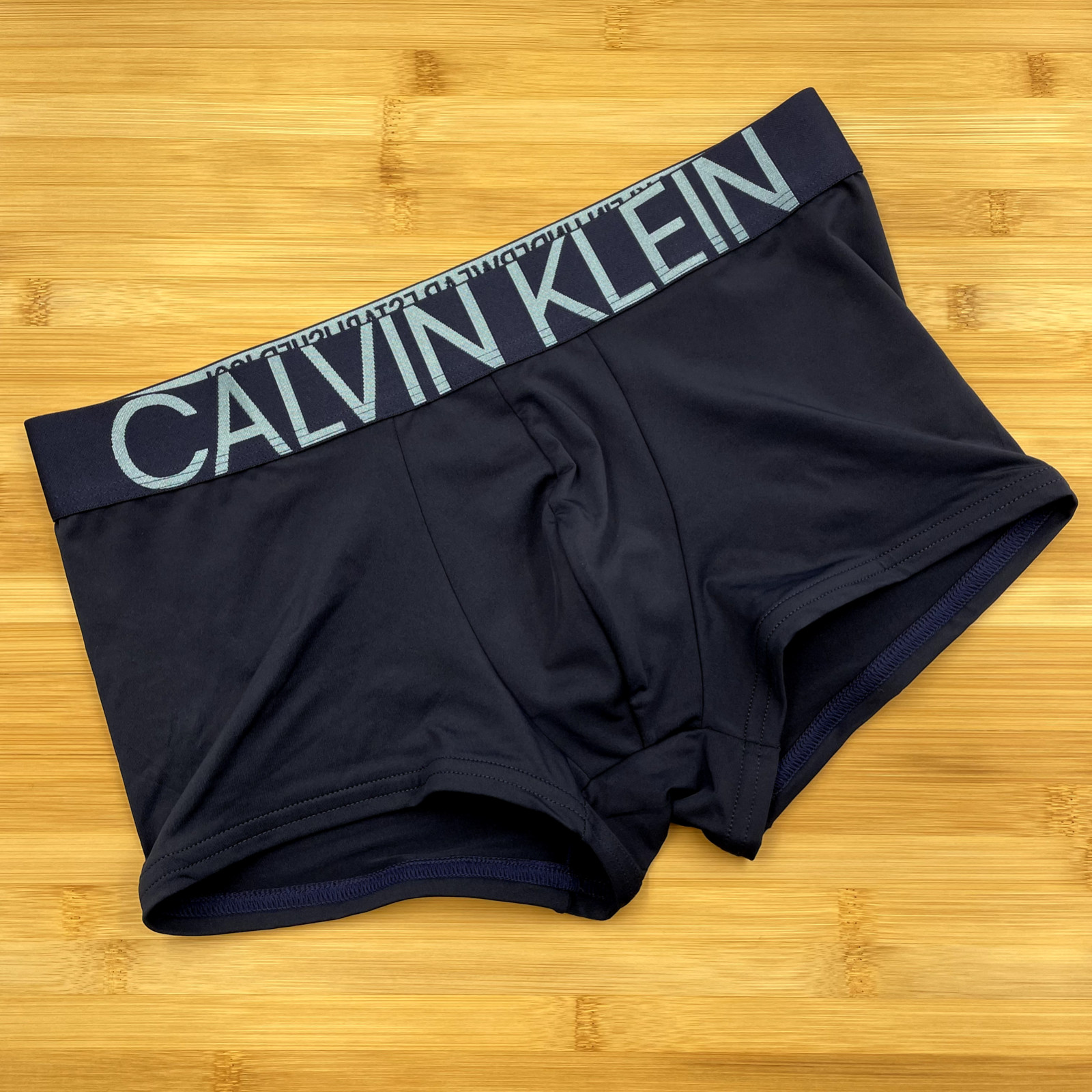 Calvin Klein Statement 1981 Microfibre Low Rise Trunk – Small – Dark Navy