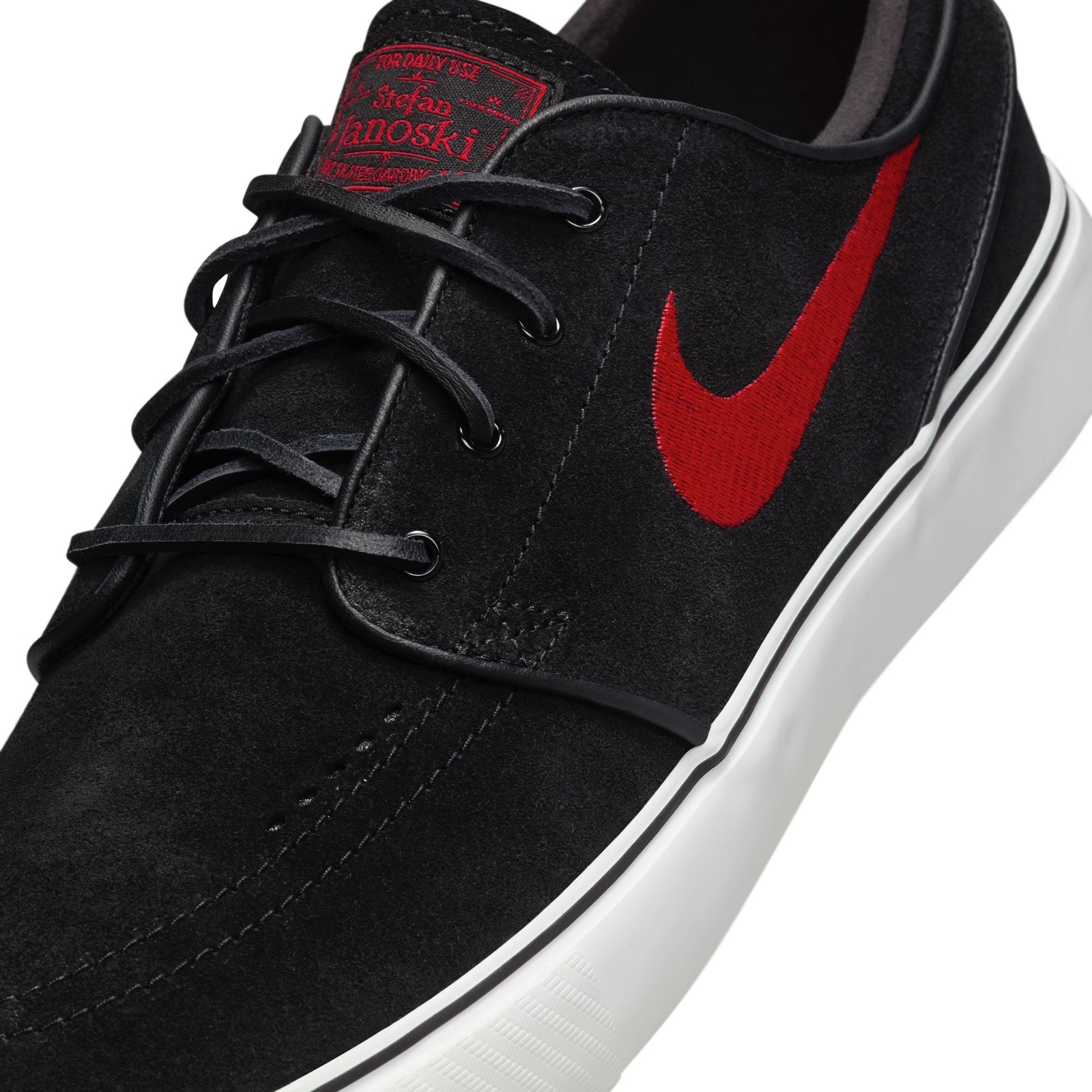 Nike SB Zoom Stefan Janoski OG+ Black University Red White FD6757-002 Men Skate