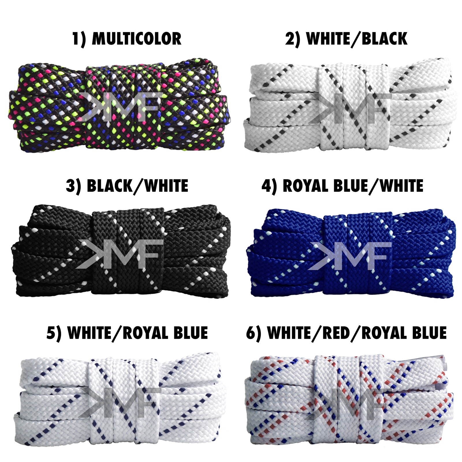 FLAT PATTERN PREMIUM SHOELACES AWESOME REPLACEMENT LACES FOR ALL SHOES ALIKE