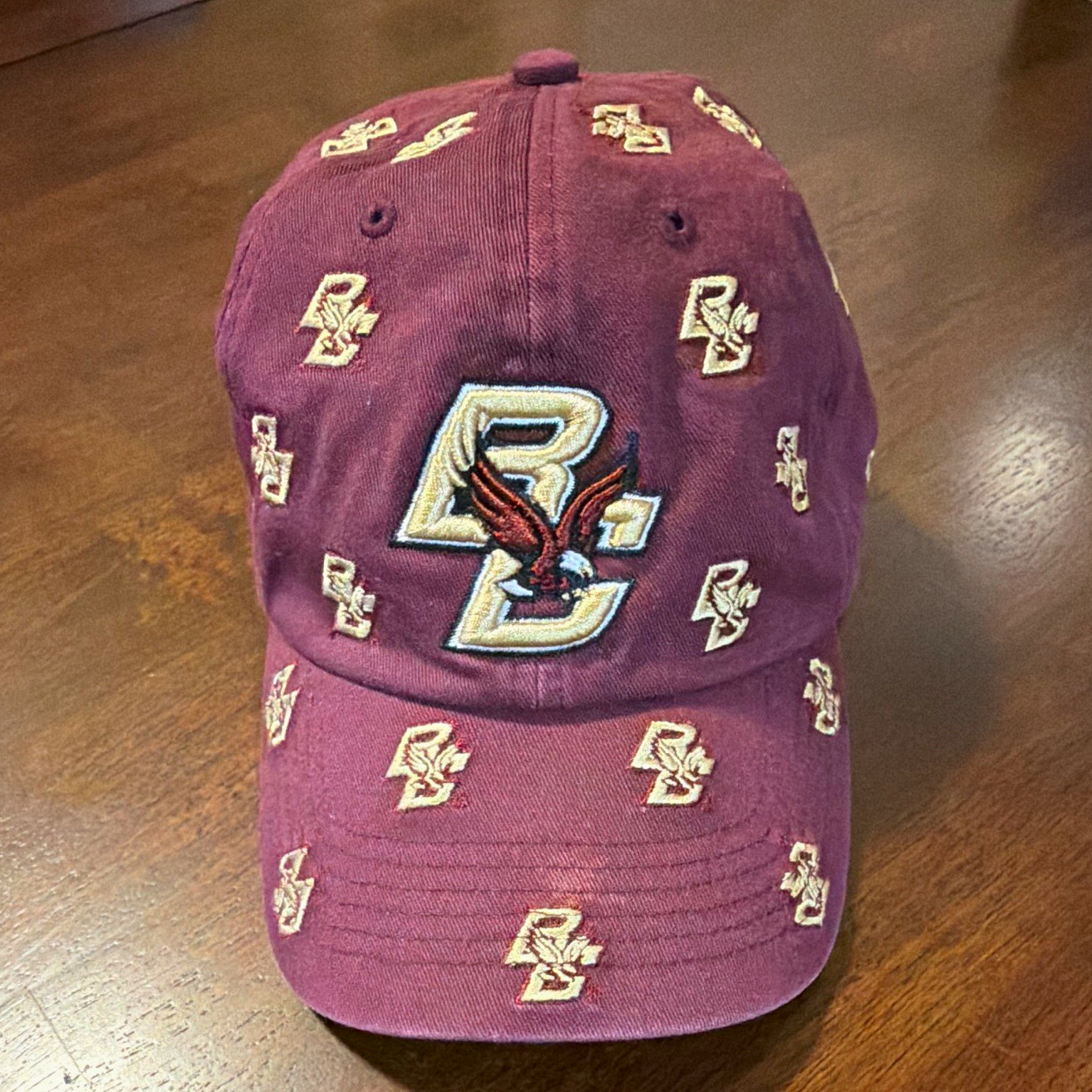 ’47 Boston College Eagles Maroon All-Over Logo Baseball Cap One Size