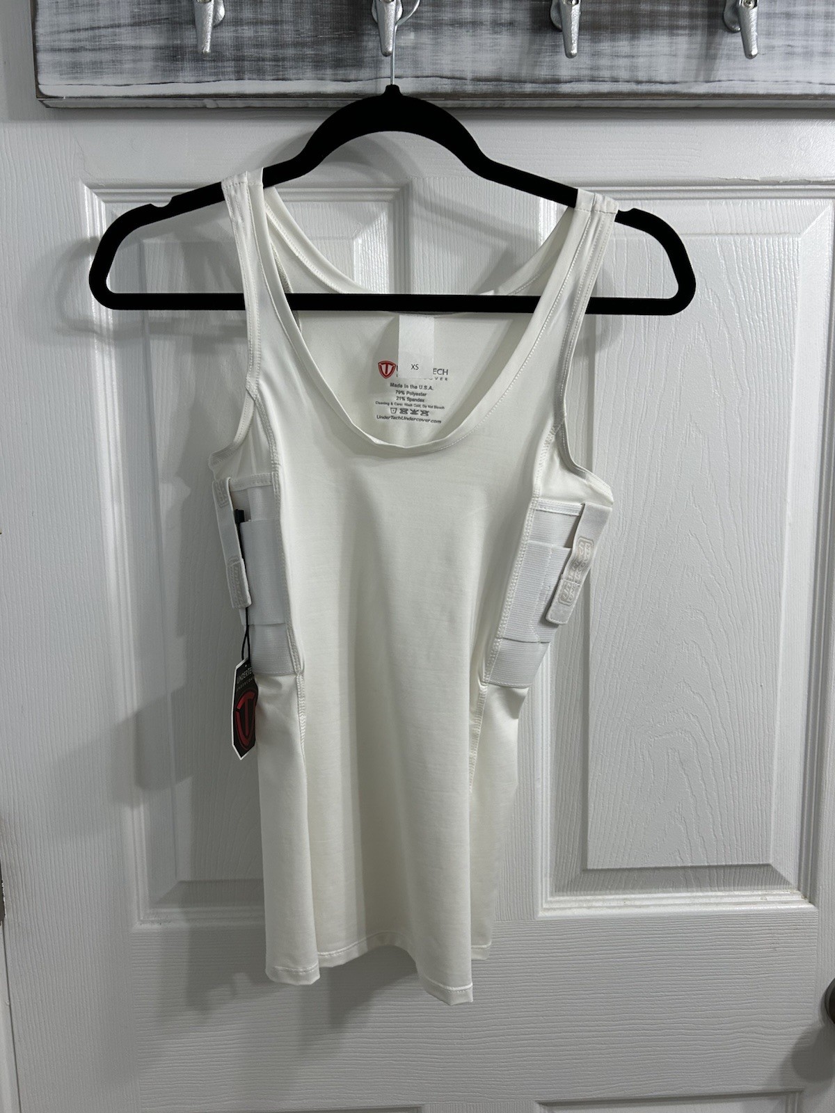 NWT- Undertech under cover concealed carry tank top in white xs
