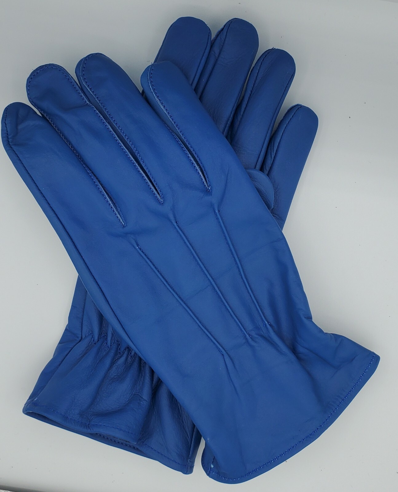 Unisex unlined Police Dressing Driving Fashion soft Sheep 100% Leather Gloves