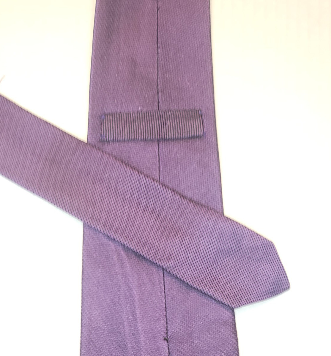 UNBRANDED [ SOLID ] men’s tie 100% Silk Made in United Kingdom