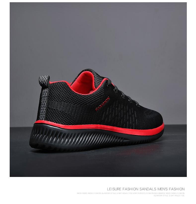 Men Shoes Running Shoes for Men Lightweight Tenis Comfortable Breathable Walking