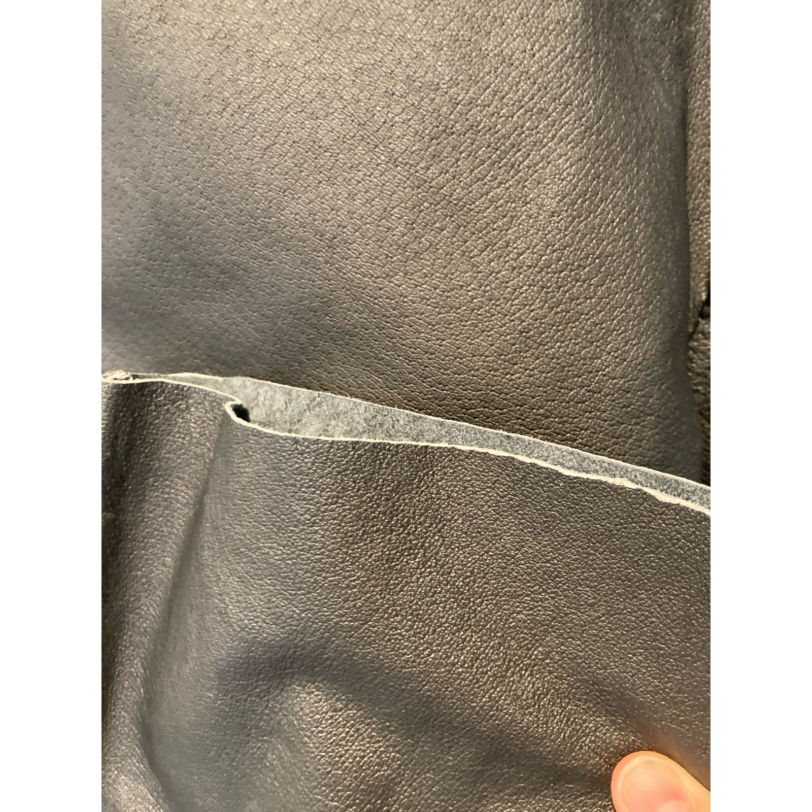 TDC Leather Collection Genuine Leather Pants Sz 34 NWOT