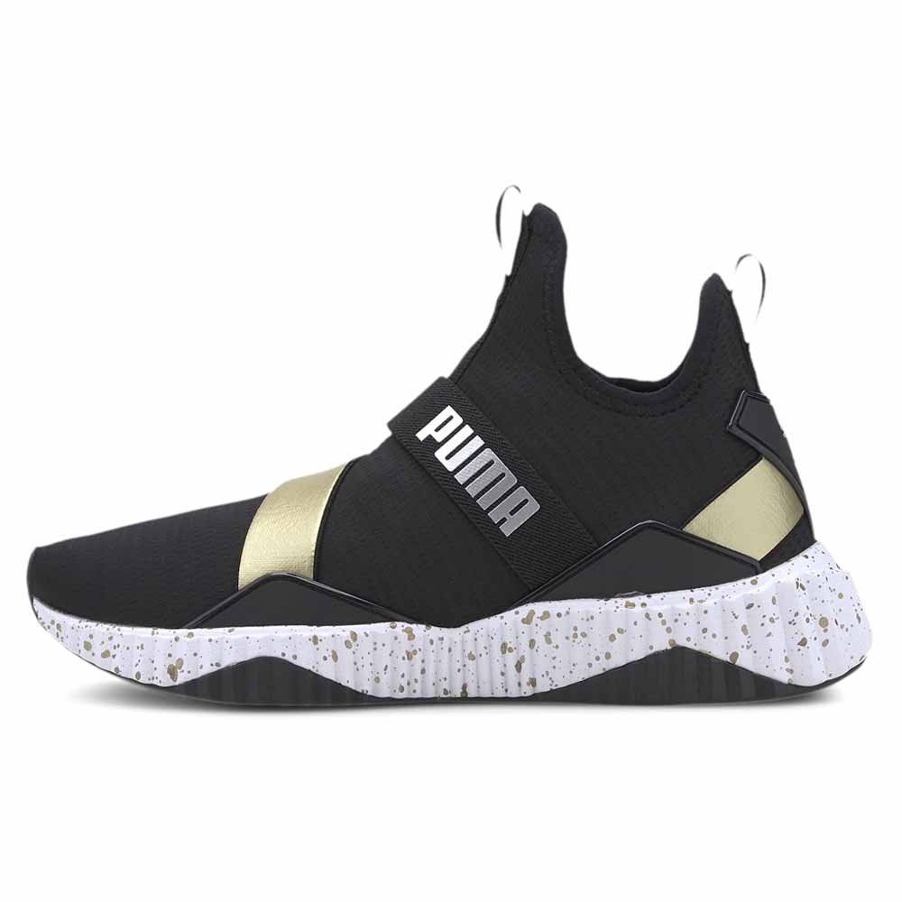 PUMA Defy Metallic Slip On Training Womens Size 5.5 M Sneakers Athletic Shoes 1
