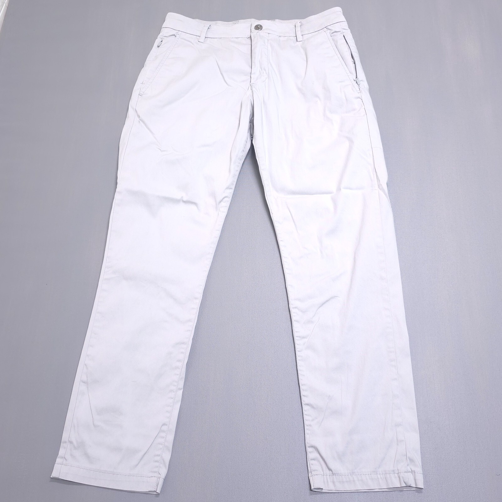 Birddogs Boom Pants Mens 30×27 light grey stone Lined for Your Boomstick Chinos