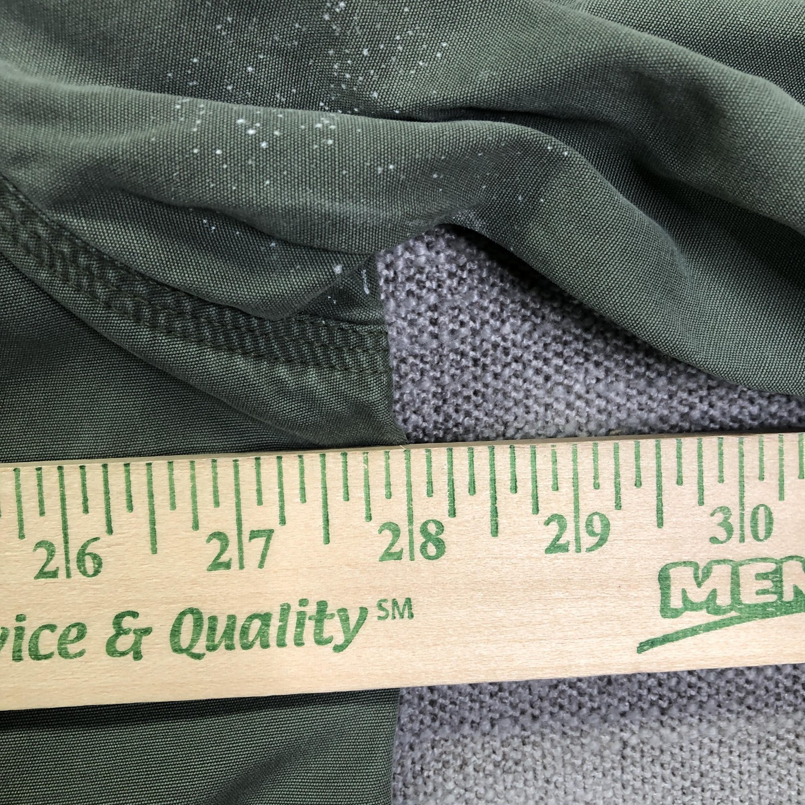 Carhartt Shirt Mens 2XL Green Solid Short Sleeve Button Front Casual Workwear