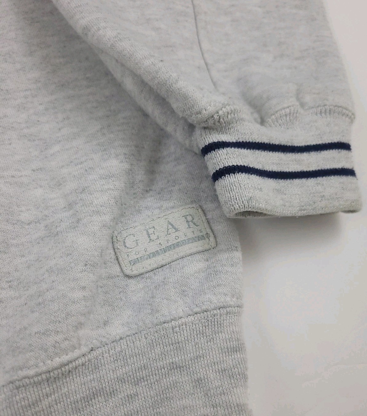 Vintage 90s Jays Sporting Goods Clare Michigan Print Sweatshirt Outdoor Nature