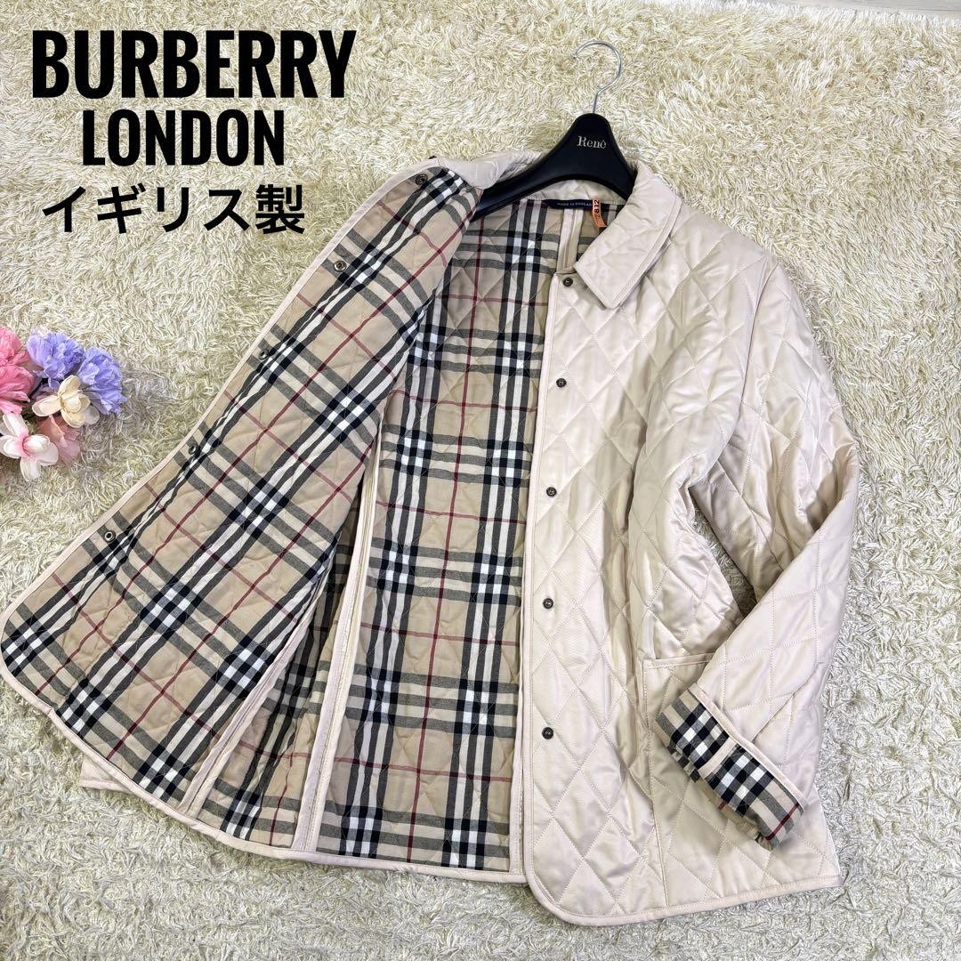 Excellent condition Burberry London Nova Check Made in England Quilted Jacket