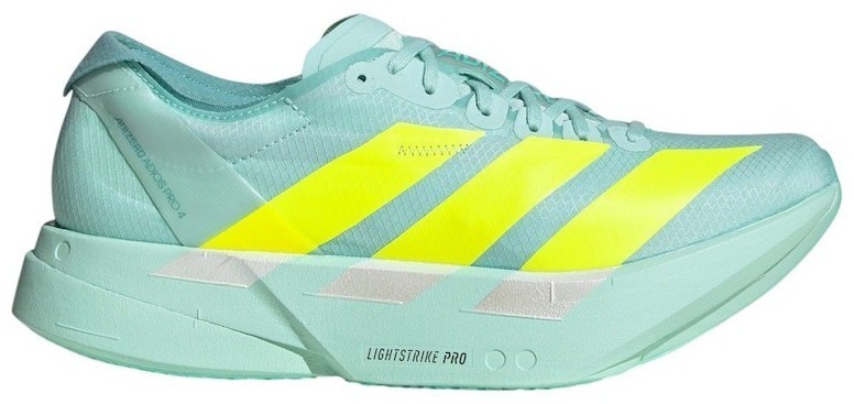 adidas Adizero Adios Pro 4 Semi Flash Aqua Lucid Lemon W11.5 M10.5 UK10