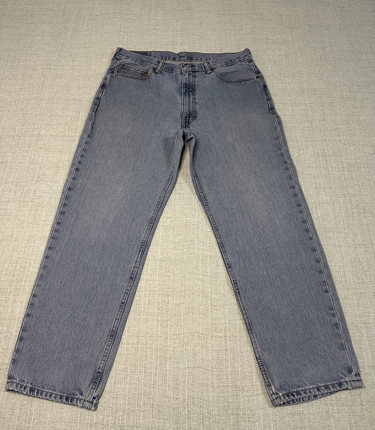 Levi’s 550 Relaxed Fit Medium Blue 100% Cotton Denim Jeans Men’s 36X30