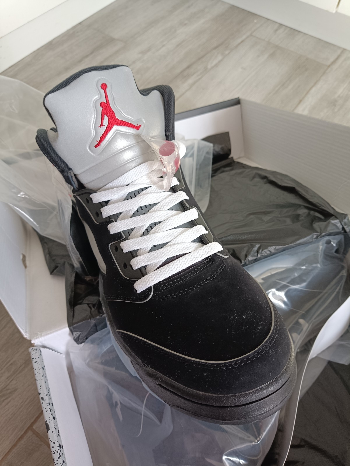 Air Jordan 5 Retro OG Black Metallic