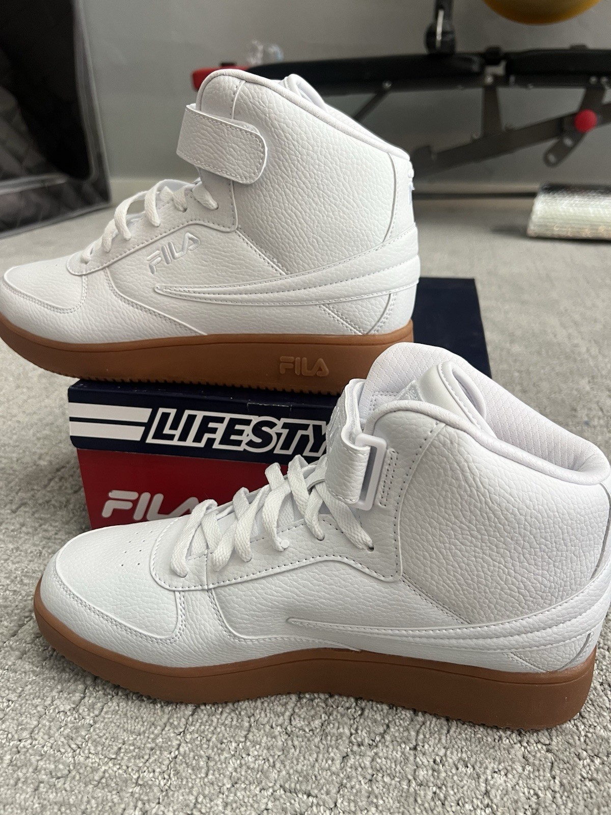 Fila A-High Gum Men’s High-Top Sneakers – New in Box Men’s 11