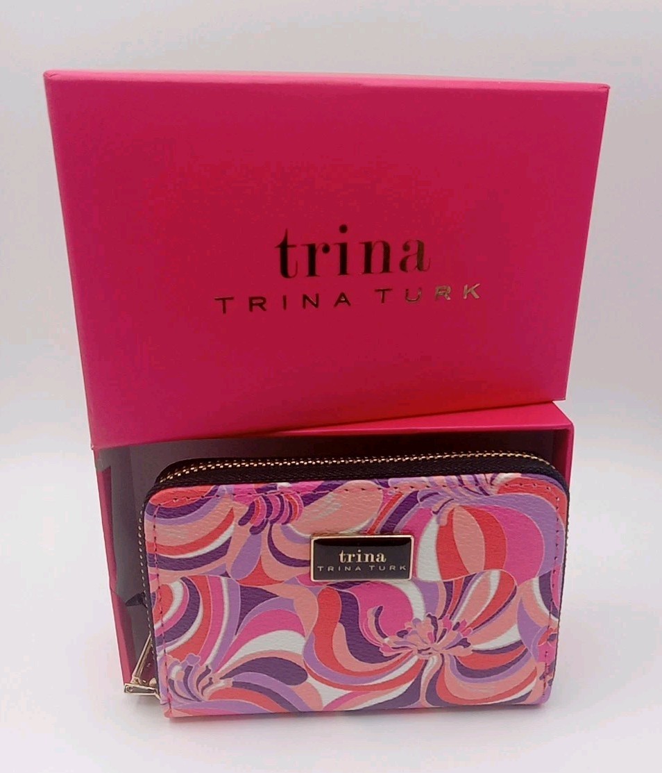 New Trina Zip Around Wallet Medium gift boxed
