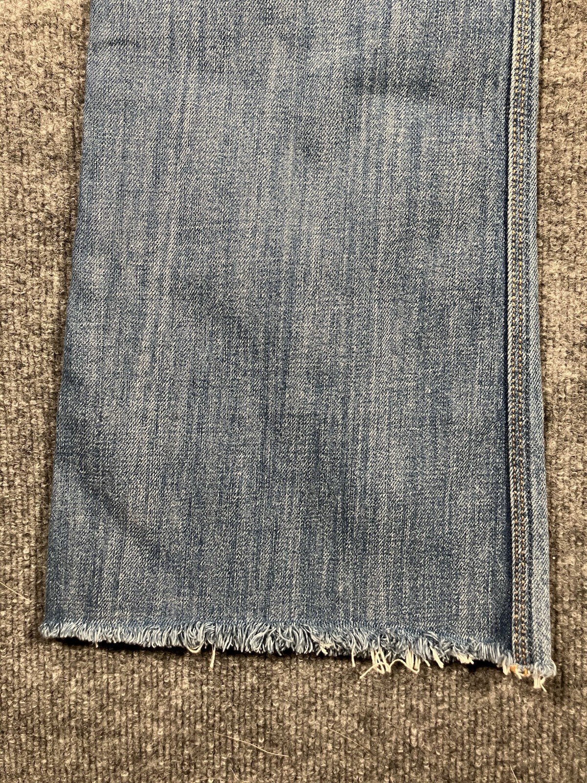 Diesel ZAF 796 Flared Leg Button Fly Denim Jeans Waist 32X30 (cut To 26)