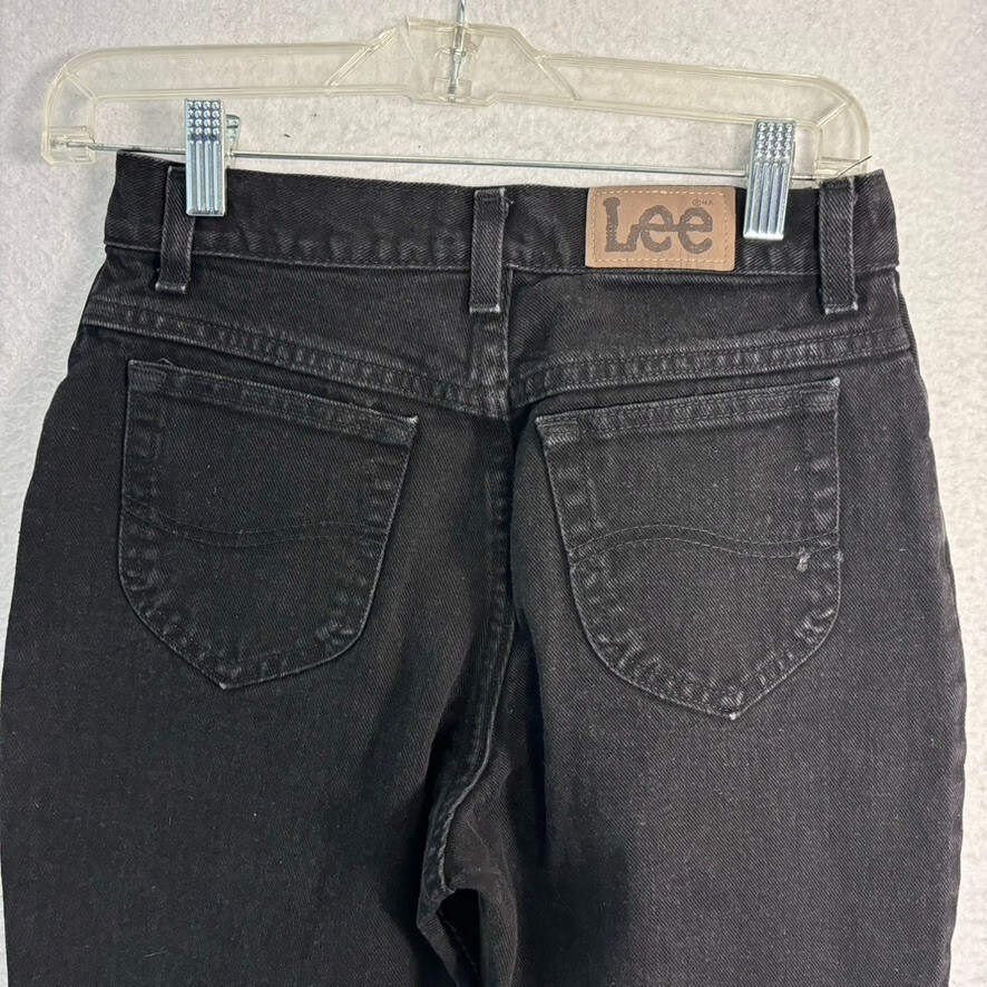VTG Wrangler Jeans Womens 16R Black Flare Western USA 80s 90s Union 26 x 28.5