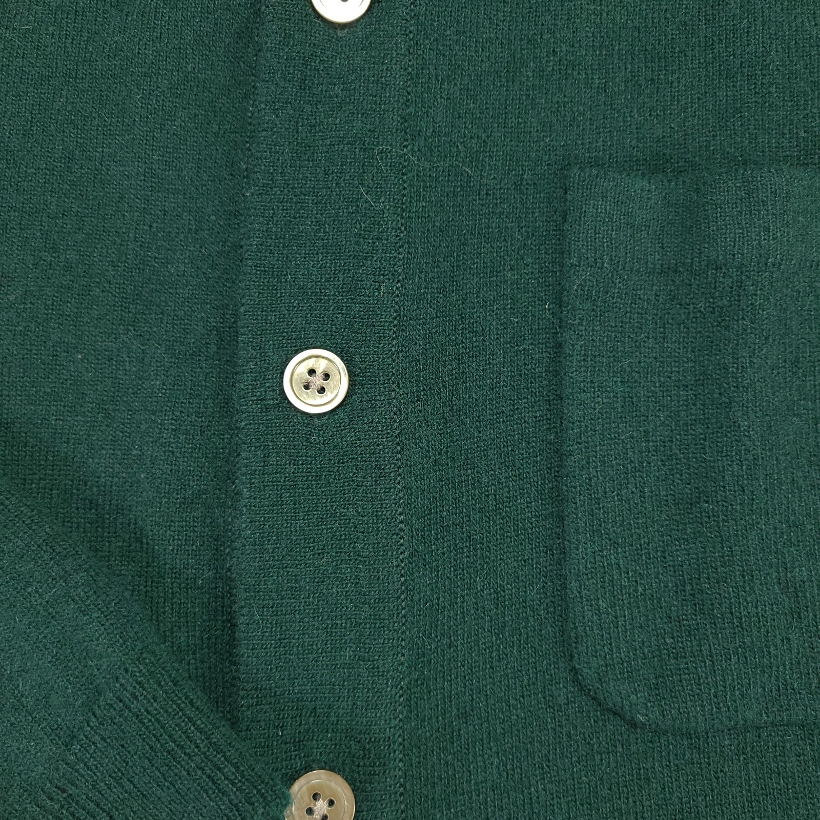 Gap Mens Vintage Sweater XL 100% Lambs Wool Button Cardigan Polo Collar Clean!