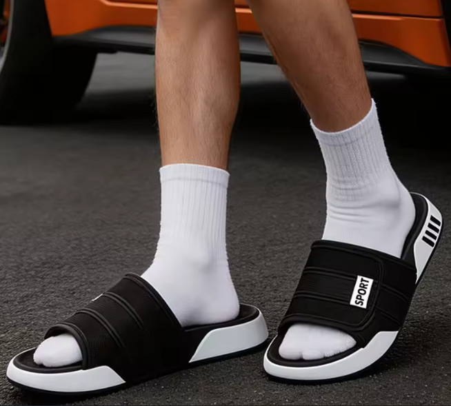 Mens EVA Slippers Soft Bottom Sports Sandals Summer Fashion Indoor Outdoor 40-47