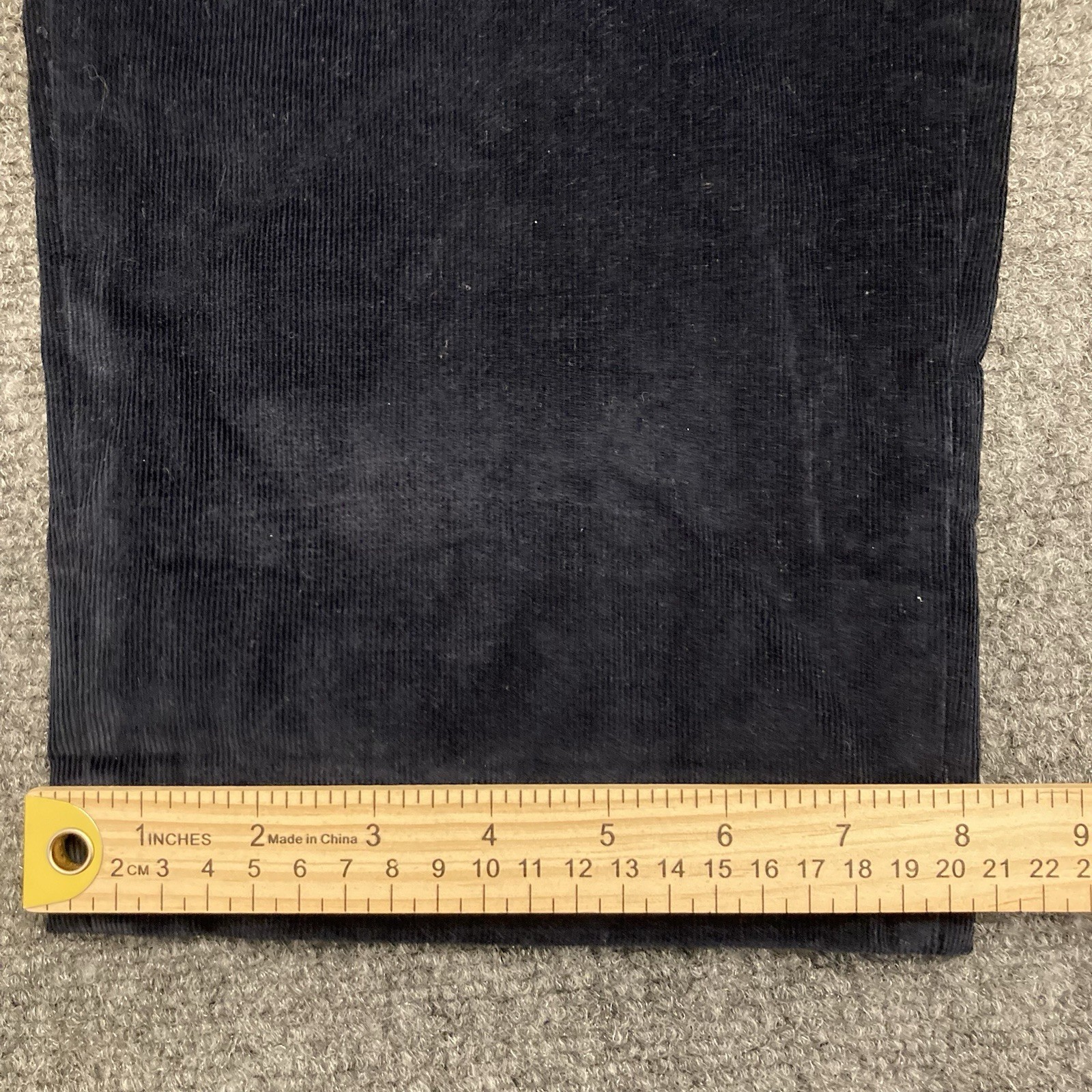 LAUREN RALPH LAUREN CORDUROY DEWHURST FLAT FRONT PANTS Navy 38×32 Cotton
