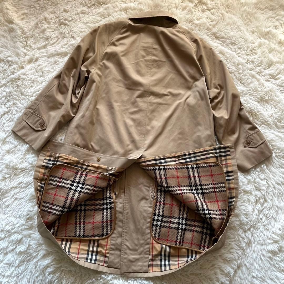 BURBERRYS Nova Check Liner Trench Coat XL