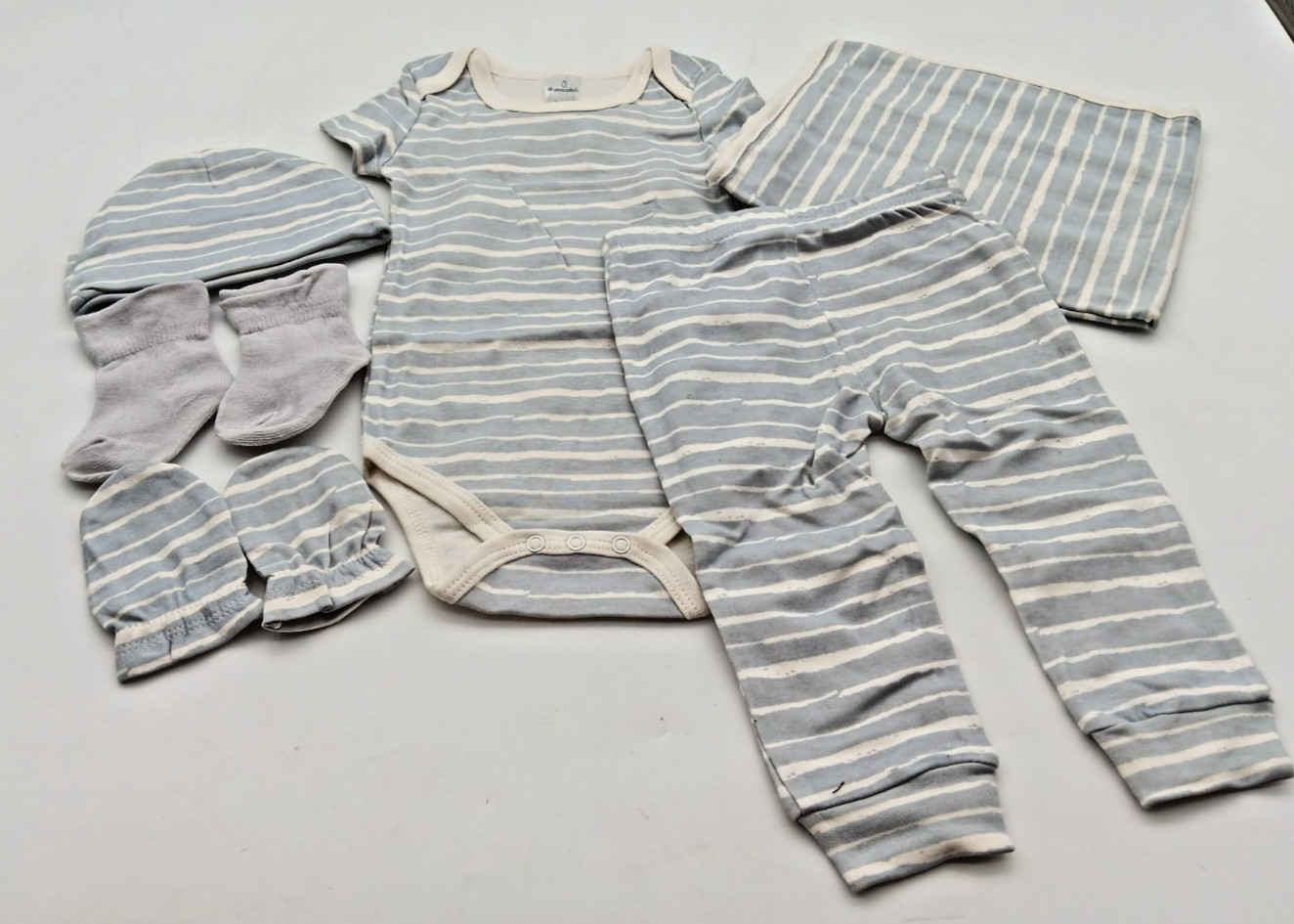 THE PEANUTSHELL | 6-9m | BABY LAYETTE GIFT SET | 46 PIECES |