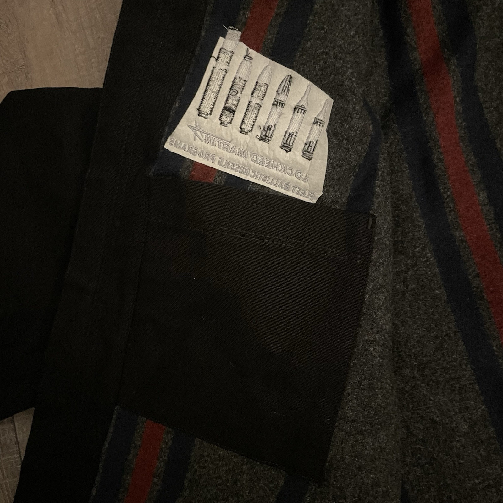 Lockheed Martin ICBM Black Carhartt Duck Detroit Jacket (ALL SIZES AVAILABLE✅)