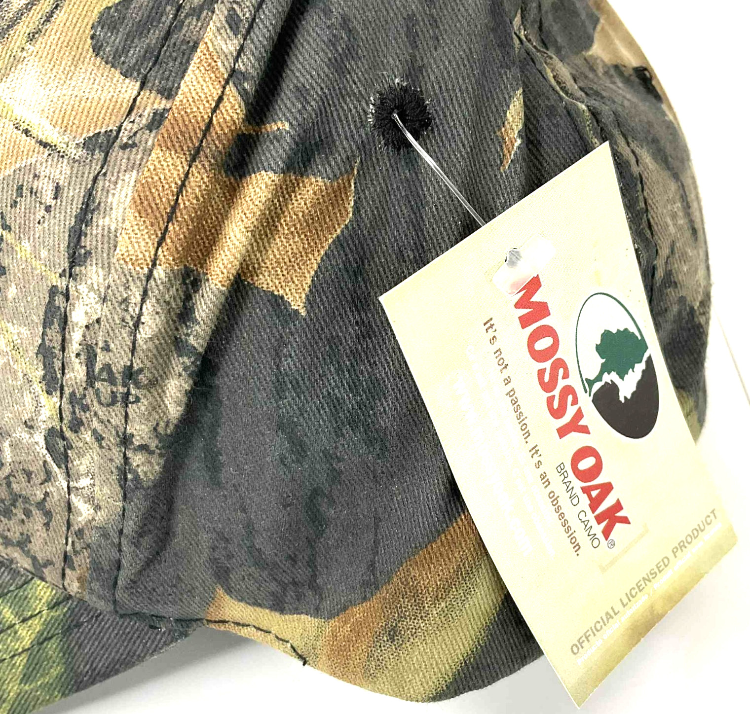 CAT Hat Mossy Oak Camo One Size – BRAND NEW