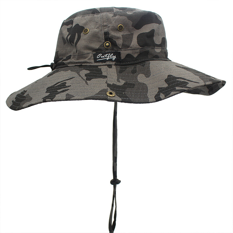 Tactical Camouflage Boonie Hat Army Military Hunting Outdoor Sun Cap Headwear