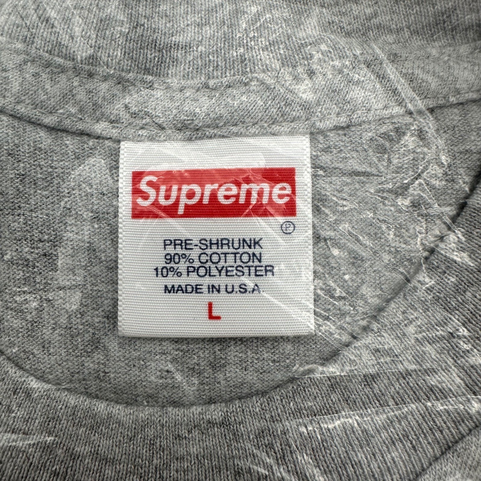 Supreme Mens Grey Fruits Tee SS19 Graphic T-Shirt Large