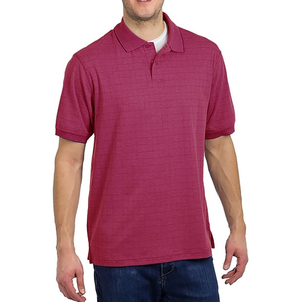 New Haggar Men’s Work to Weekend Easy-Care Wicking Quick Dry Performance Polo