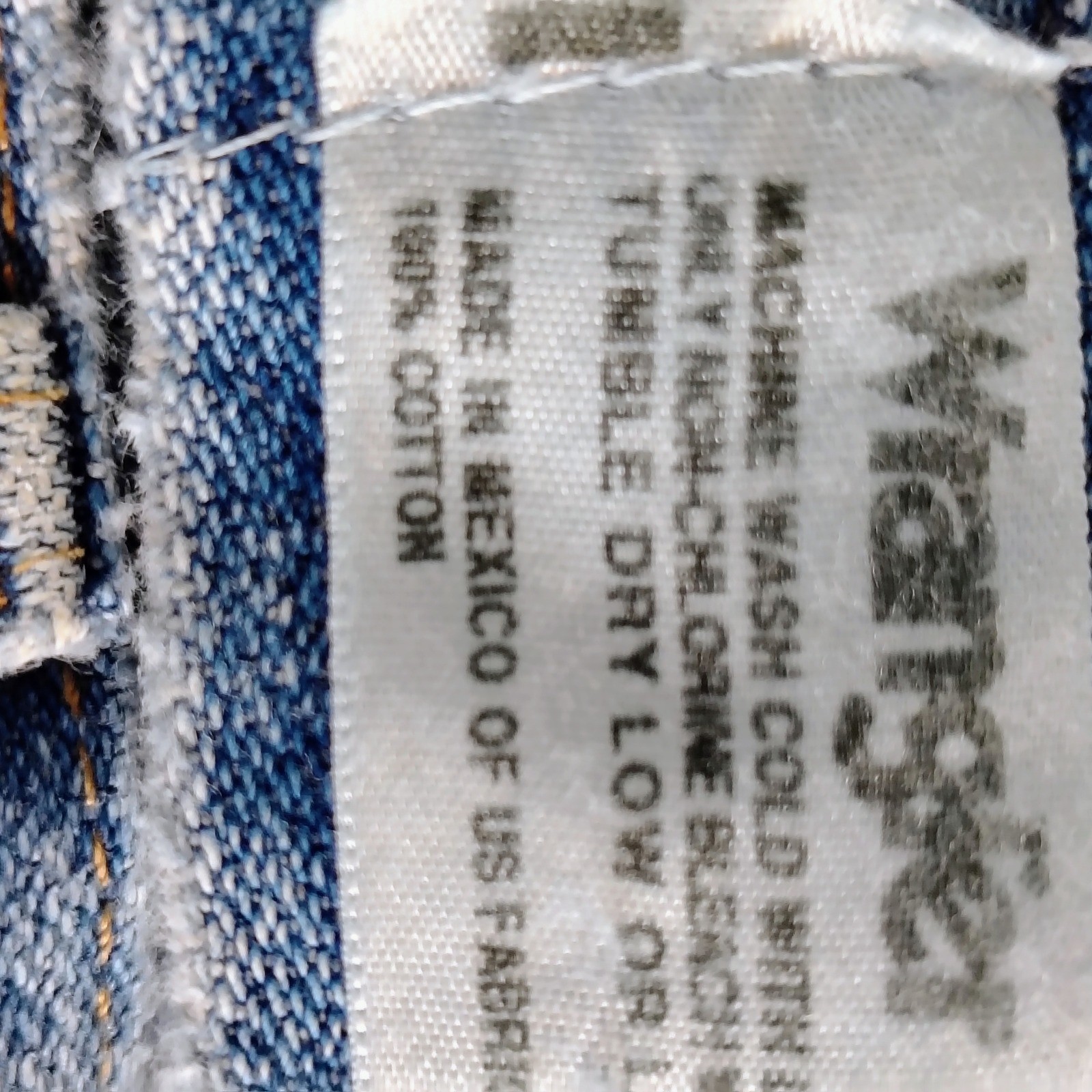 Wrangler 47MWZ Premium Performance Cowboy Cut Jeans Mens 38×30 Regular Fit Blue