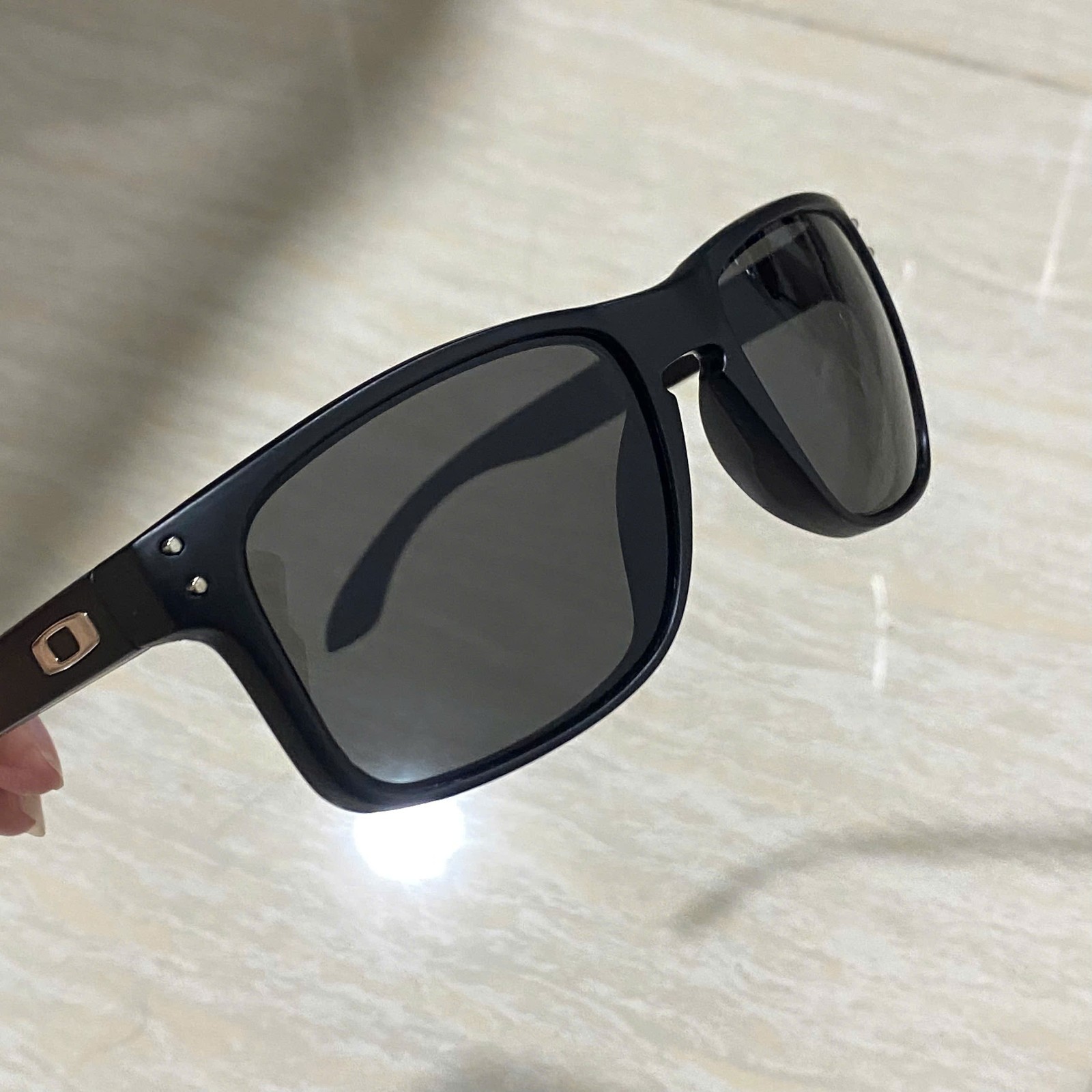 Oakley Holbrook Style Casual Black Sunglasses Dark Smoke Lens UV400