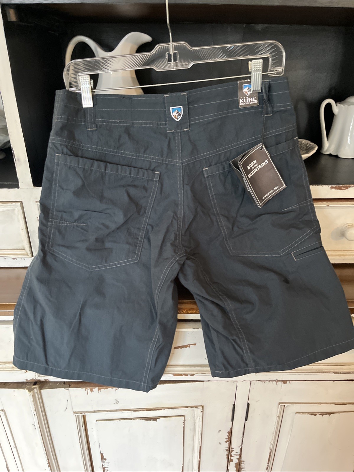 Kuhl Kontra Shorts Men’s 10 In Inseam 30 In Waist Deep River Blue , NWT, Hiking