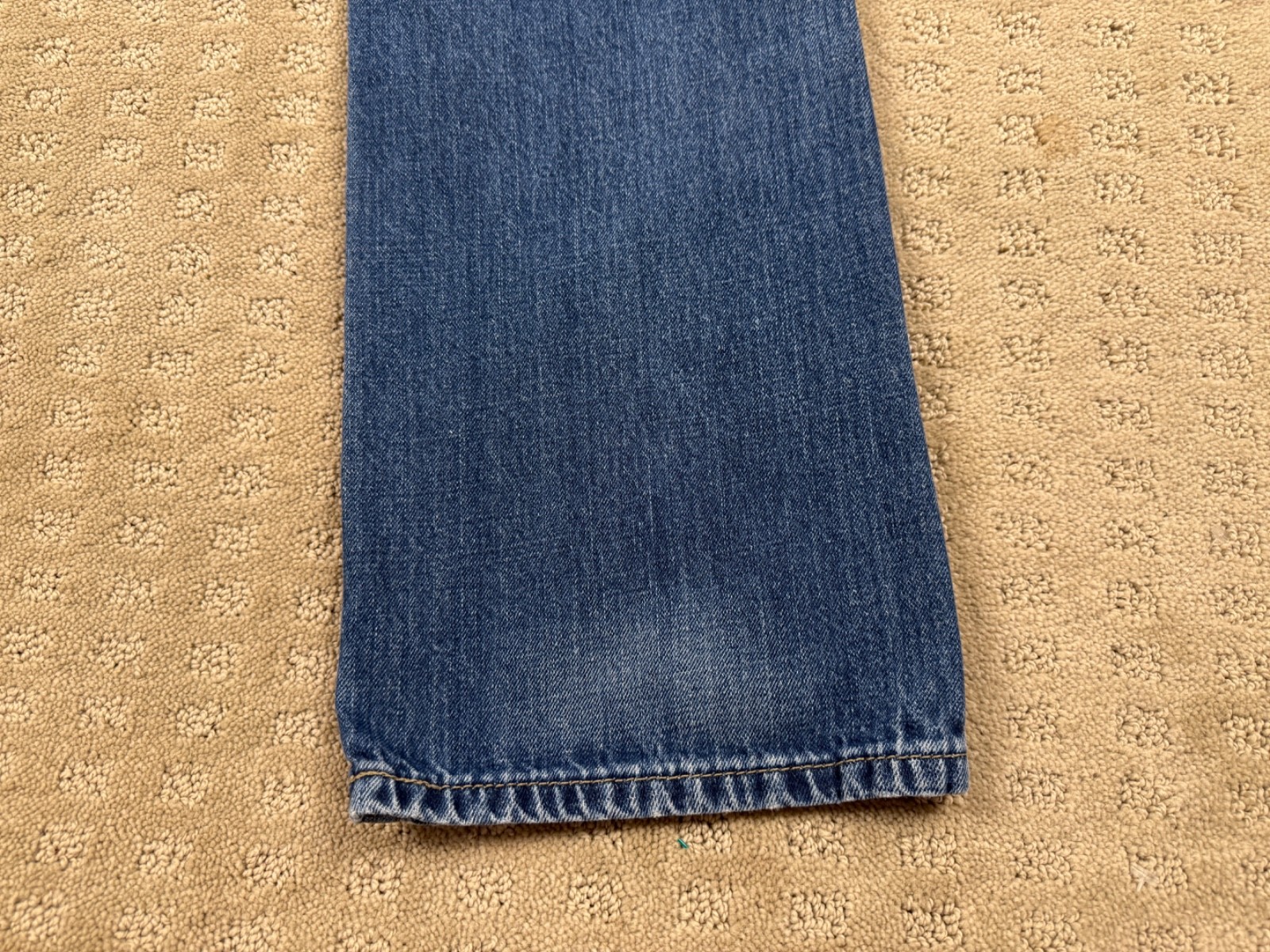 Men’s Levi’s 527 Bootcut Western Red Tab Blue Jeans Patchless 32×28 #1096