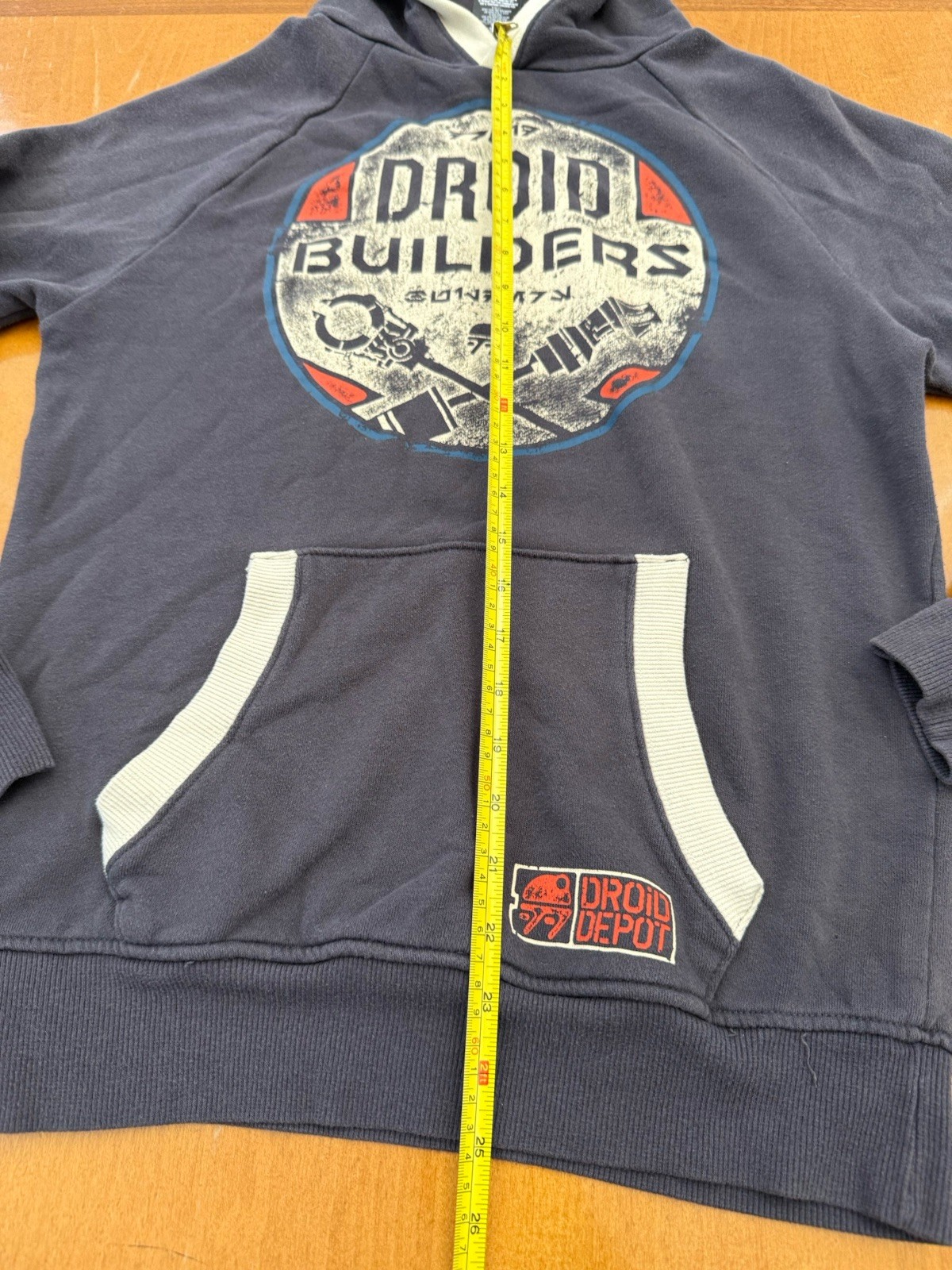 Star Wars Droid Builders Galaxy’s Edge Depot Pullover Hoodie Men’s Size Small