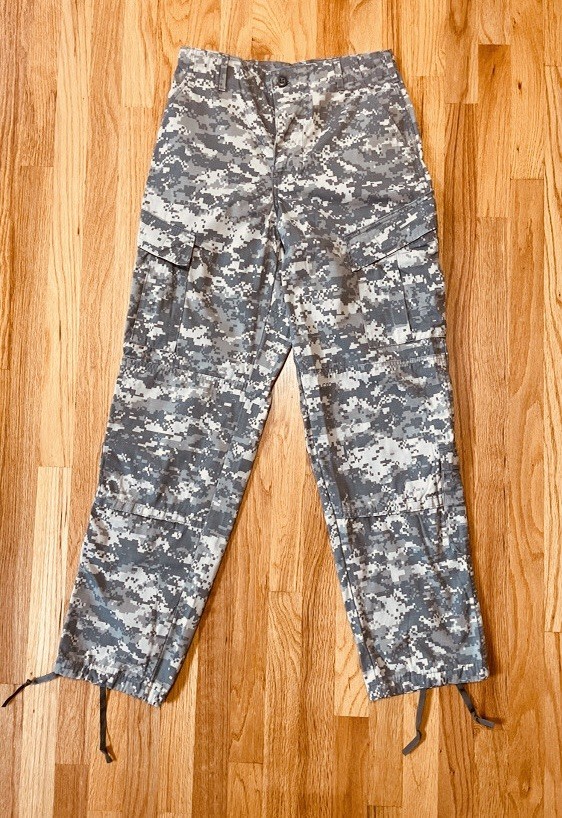 Vintage Military Digital Camo Tactical Pants, Small -Long, 32 1/2,by 35 1/2