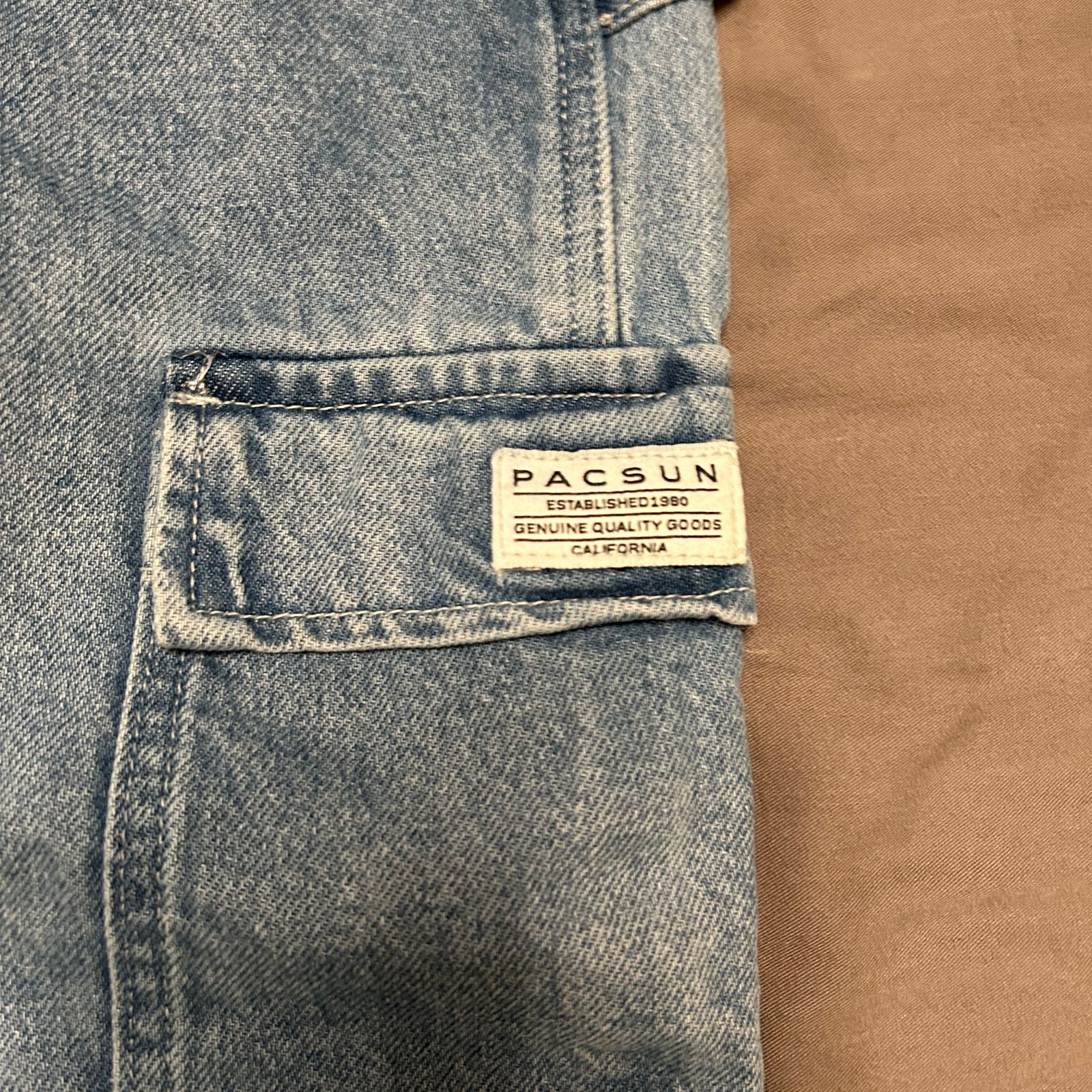 PacSun Blue Cargo Jeans Men’s 28×30