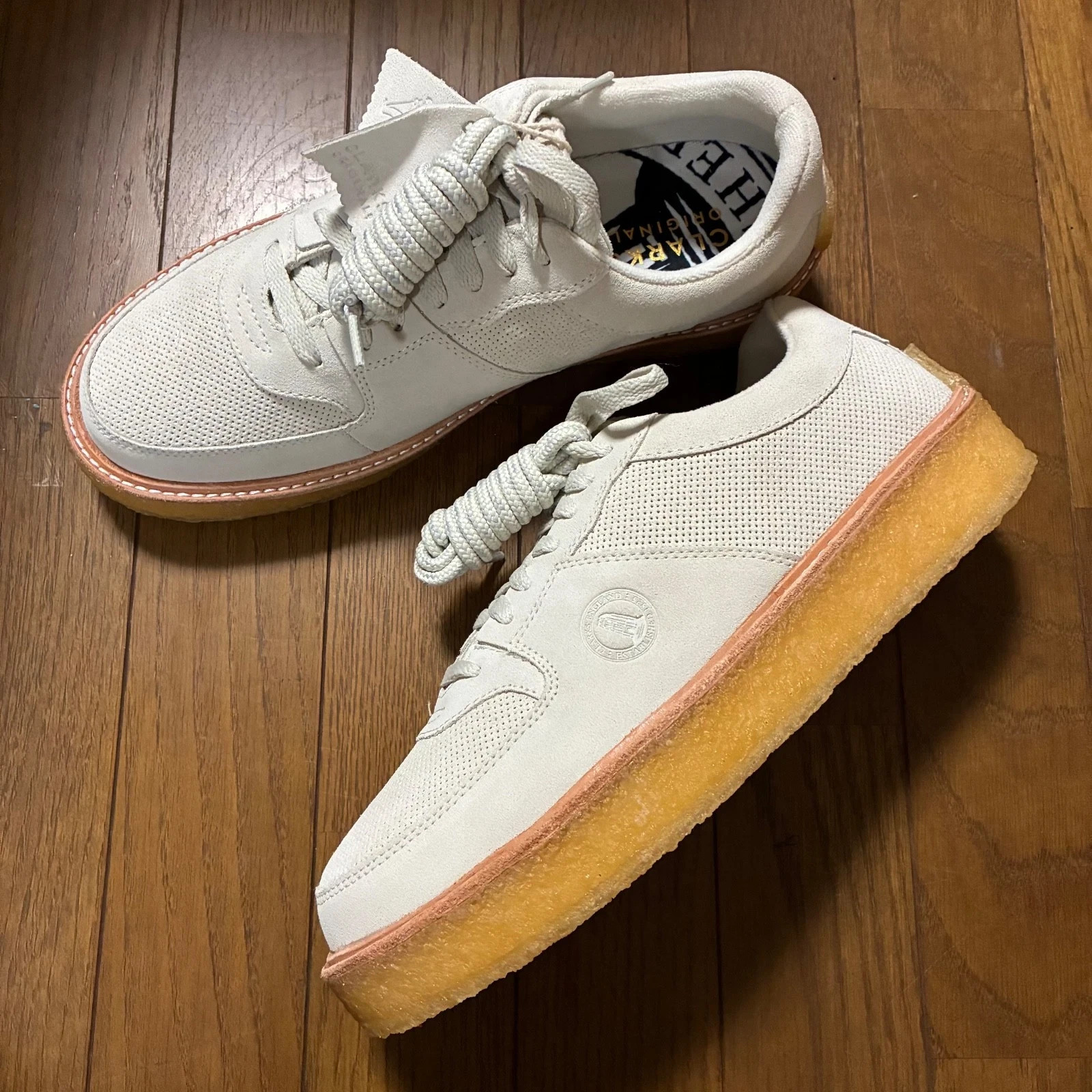 Kith Ronnie Fieg colab Clarks shoes sneaker gum bottom Never Worn Size 11 RARE