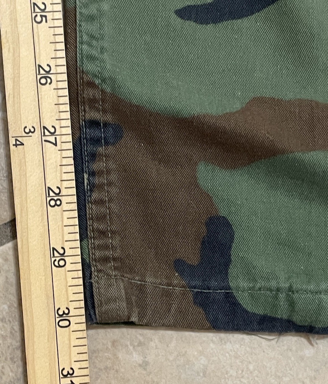 Vintage US Army M81 Combat Trousers Men’s Medium Regular Woodland Camo 80s Pants