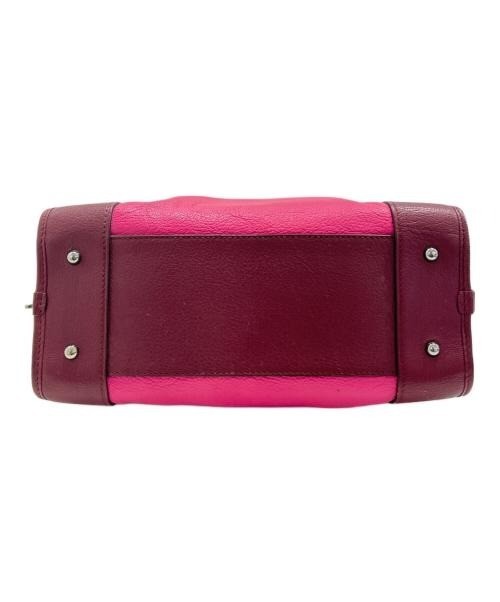 Loewe Amazona 28 Anagram Boston Handbag Leather bag Pink Silver Hardware 11.4in