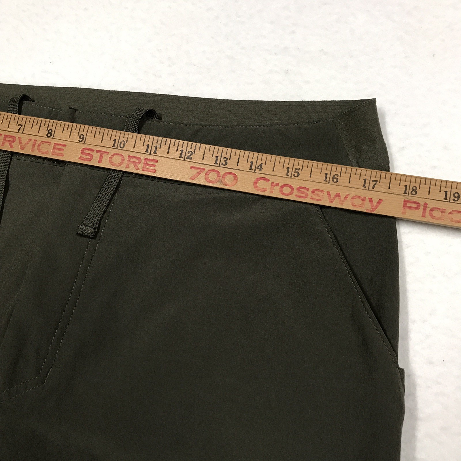 NORTH FACE Paramount Active Pant Men 34×30 Green UPF 40+ Articulated Knee
