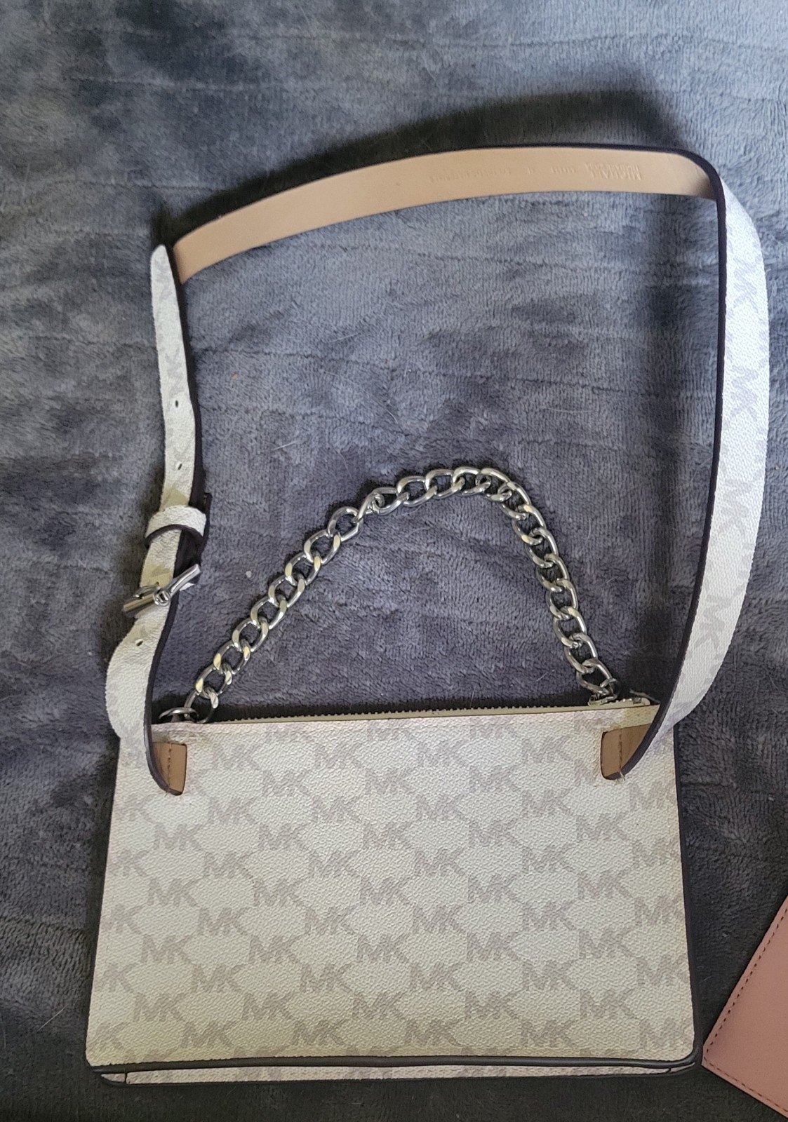 Retired Michael Kors Pull Chain Belt Bag used in great conditon