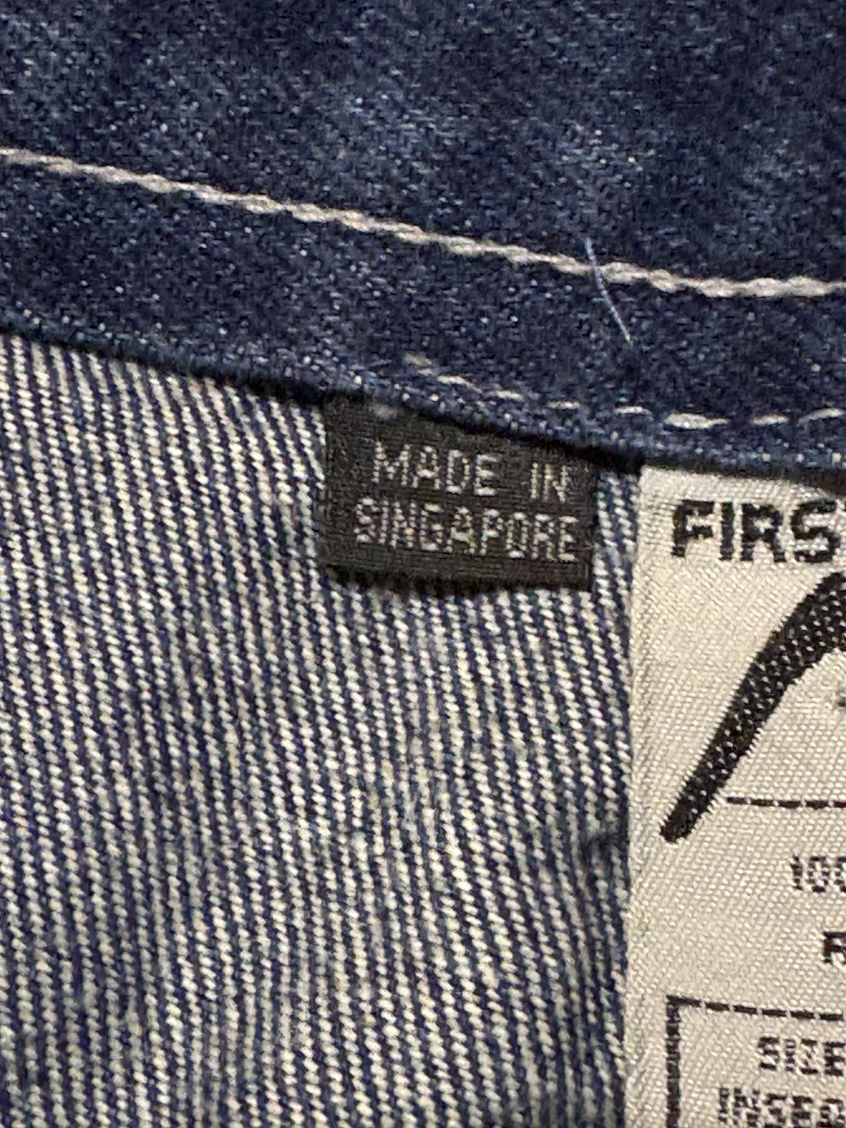Vintage Y2K First Down The Jeans Baggy Cargo Size 32/34