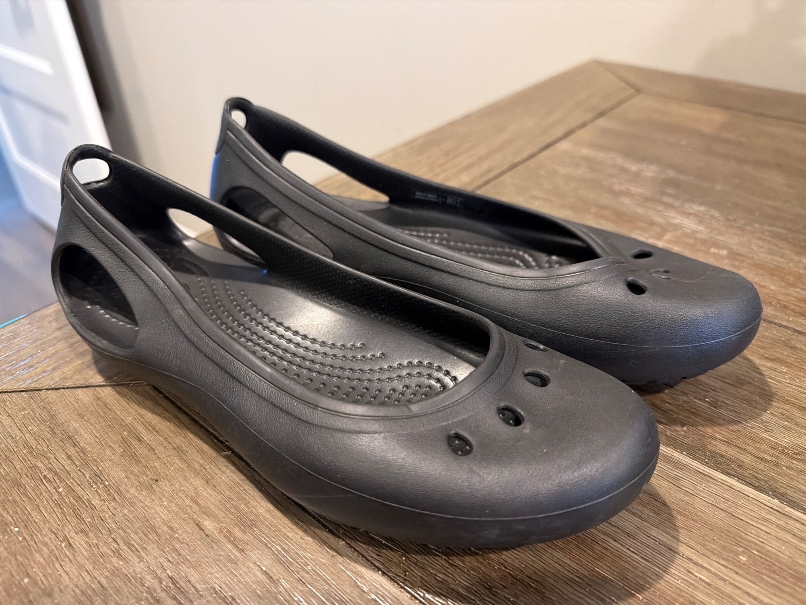 CROCS Kadee Black At Work Ballet Flats Women’s 6