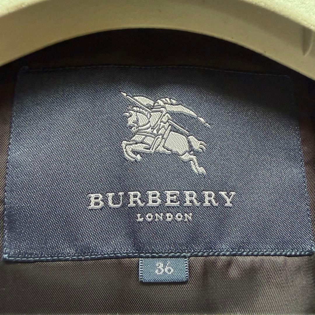 Burberry London Black Coat Removable Wool Liner Women’s Size 36 Belted Check