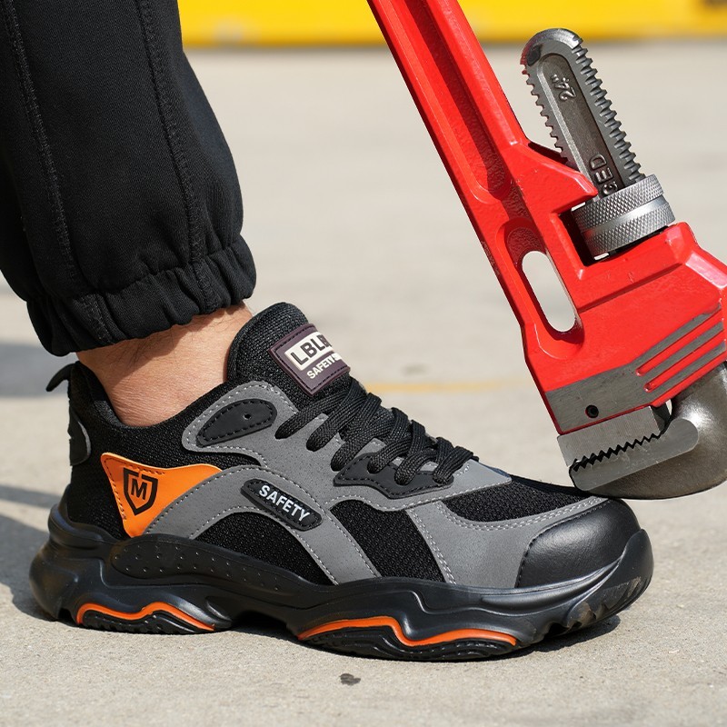 Safety Shoes Men Work Steel Toe Boots Industrial protective shoes Indestructible